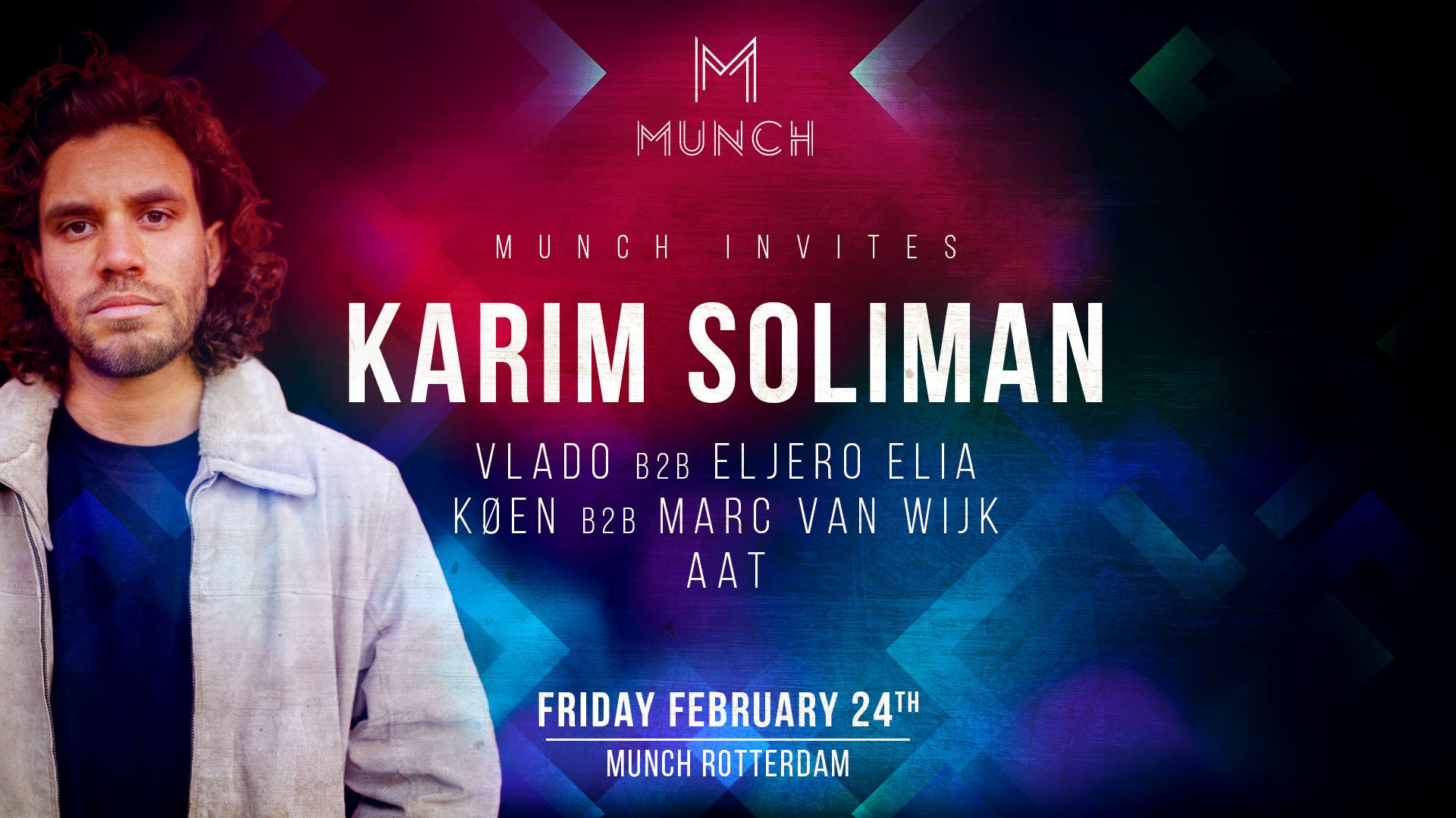 Munch invites Karim Soliman & Friends