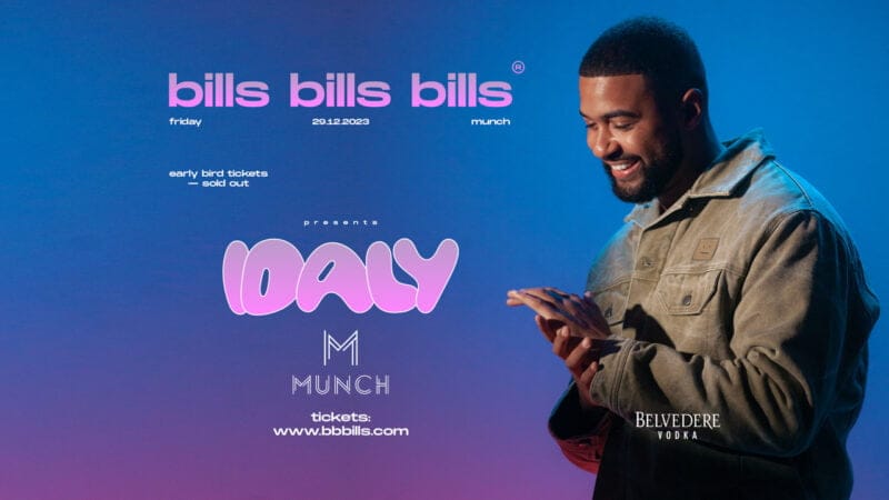 Bills Bills Bills presents Idaly (live)